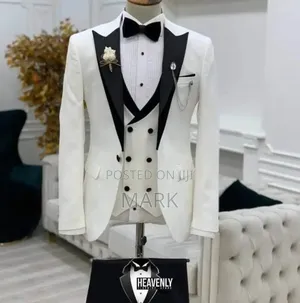 Weddings Tuxedos in White Black