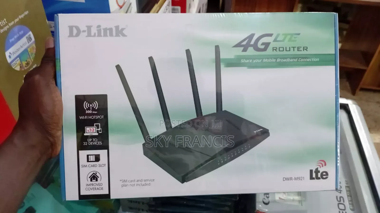 D-Link 4g Lte Router Using Sim Card