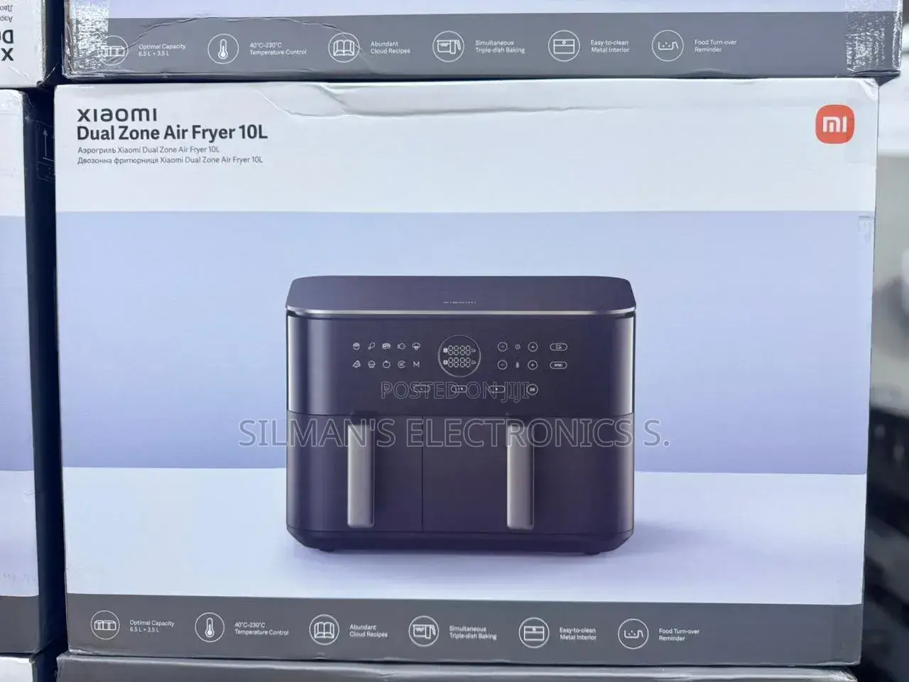 Xiaomi Dual Zone Airfryer 10 Litres