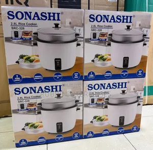 Sonashi Rice Cooker
2.8 Litres