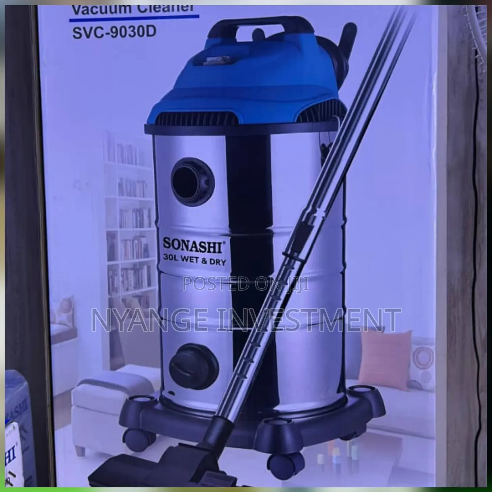Sonashi 30l Wet and Dry Vacuum Cleaner