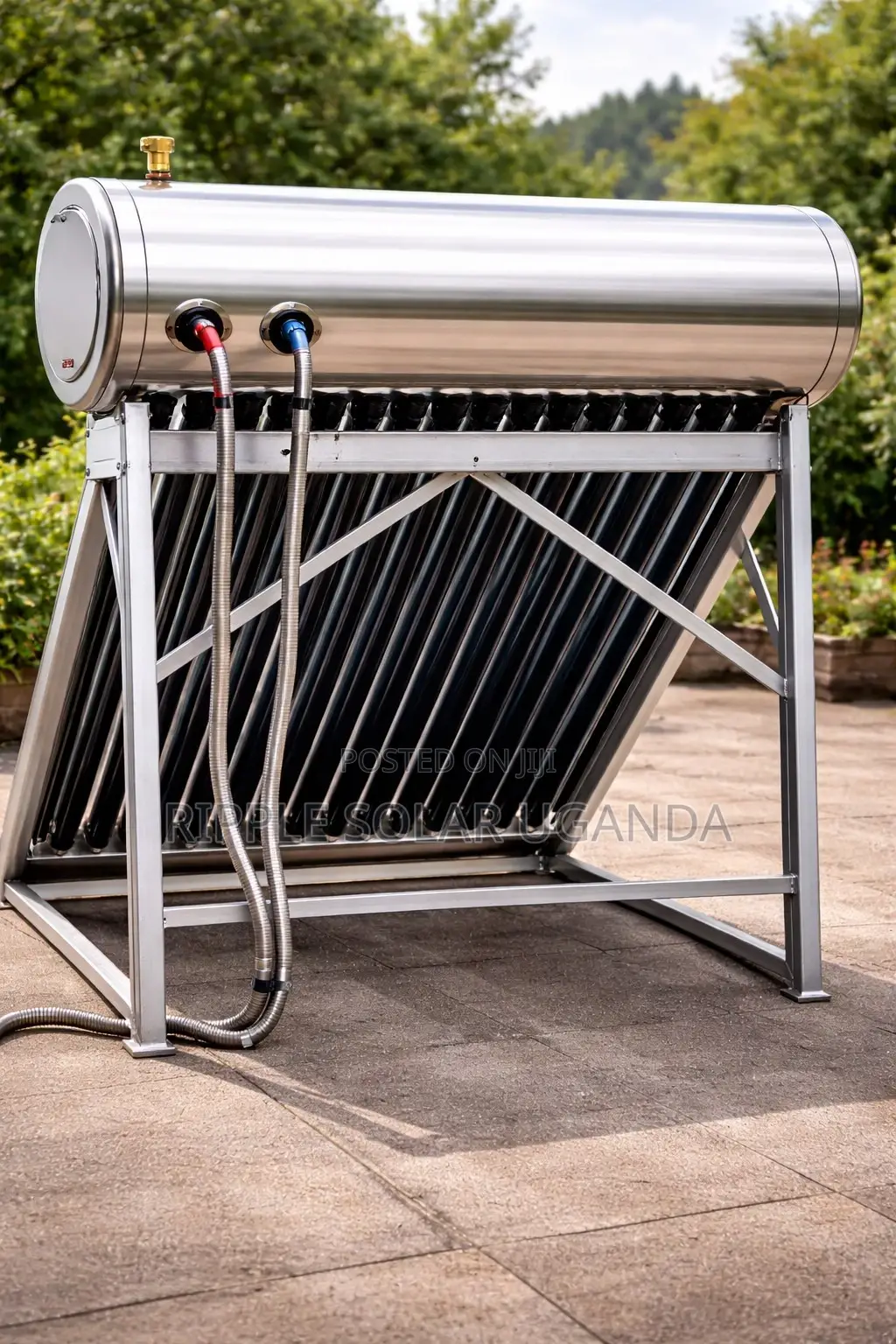 160l Solar Water Heater Vacuum Tube Hot Water Kampala