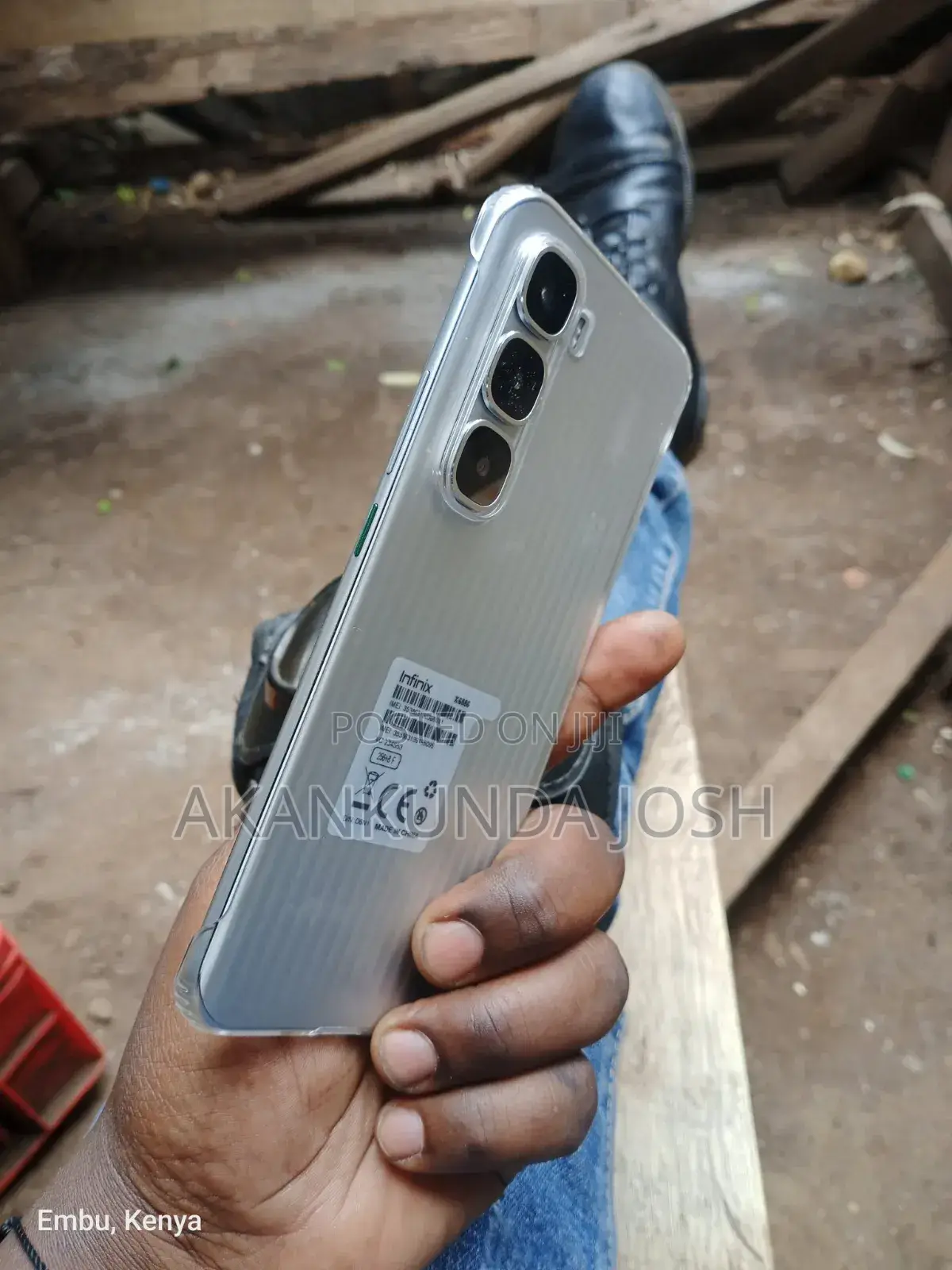 New Infinix Hot 60 Pro 256 GB Gray