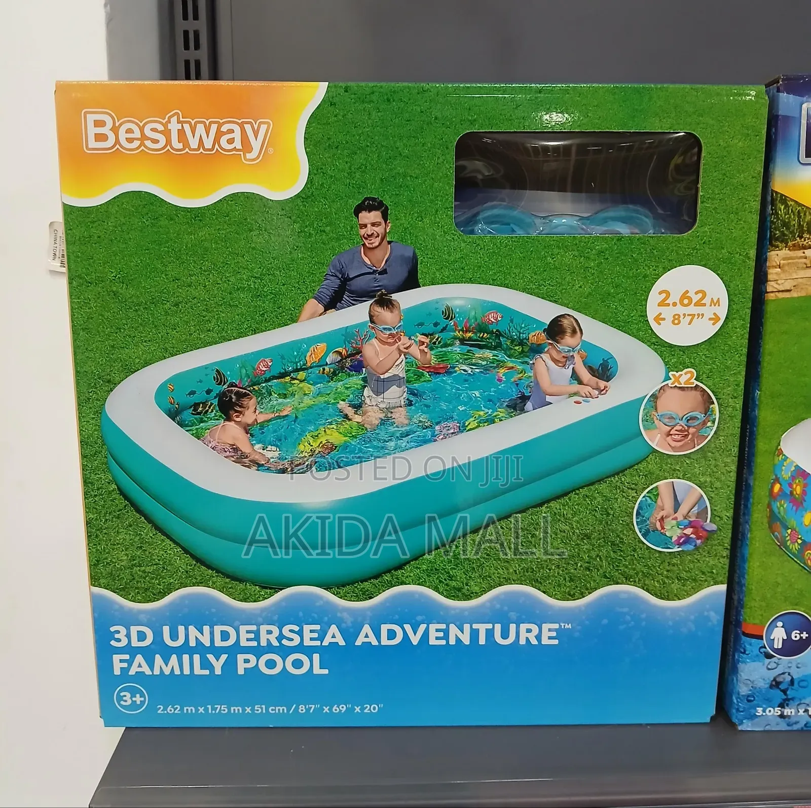 Bestway 3d Undersea Adventure Family Pool