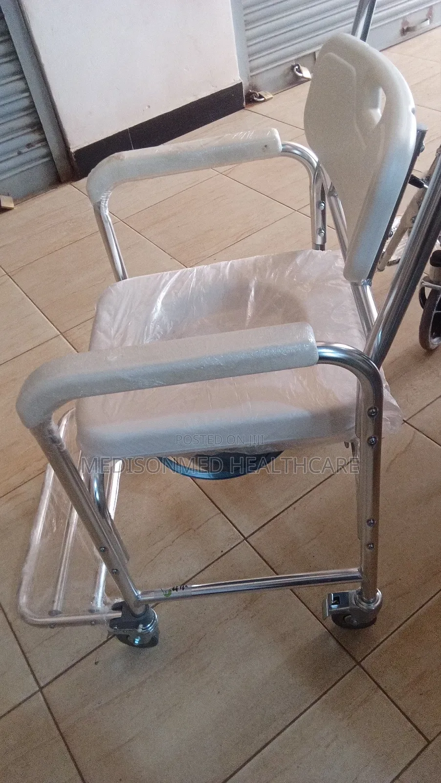 Commode Chair With Wheels