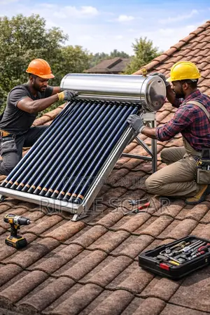 160l Solar Water Heater Vacuum Tube Hot Water Kampala