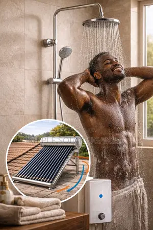 160l Solar Water Heater Vacuum Tube Hot Water Kampala