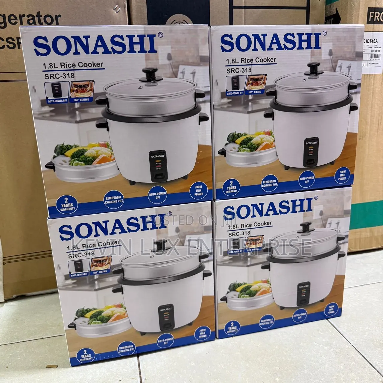 Rice Cooker With Steamer 2.8 Liters