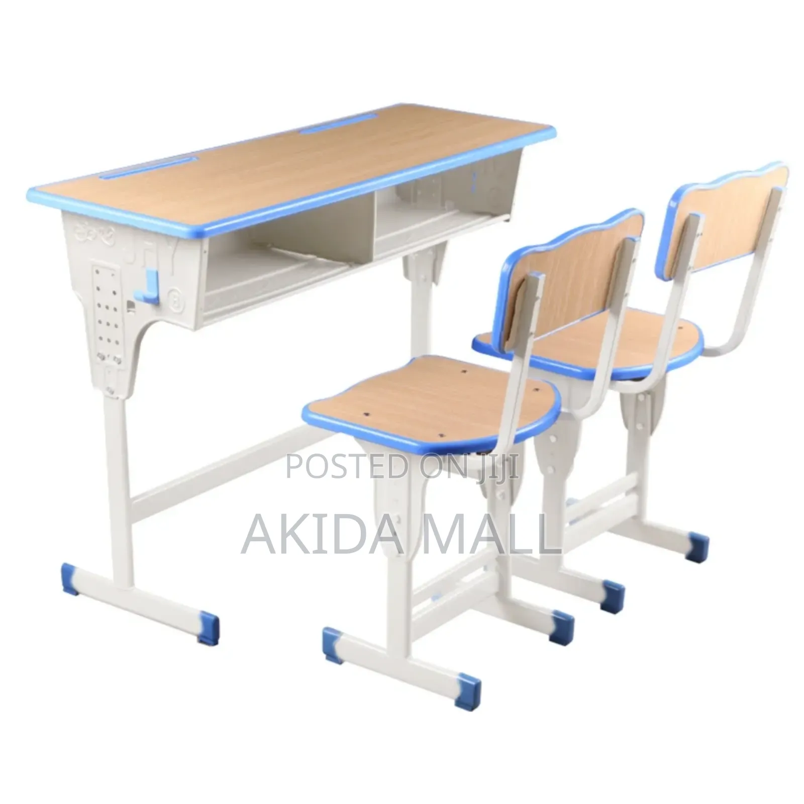 MDF Body Double-Seater Student Desk and Chair Set