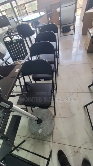 Foldable Black Chairs
