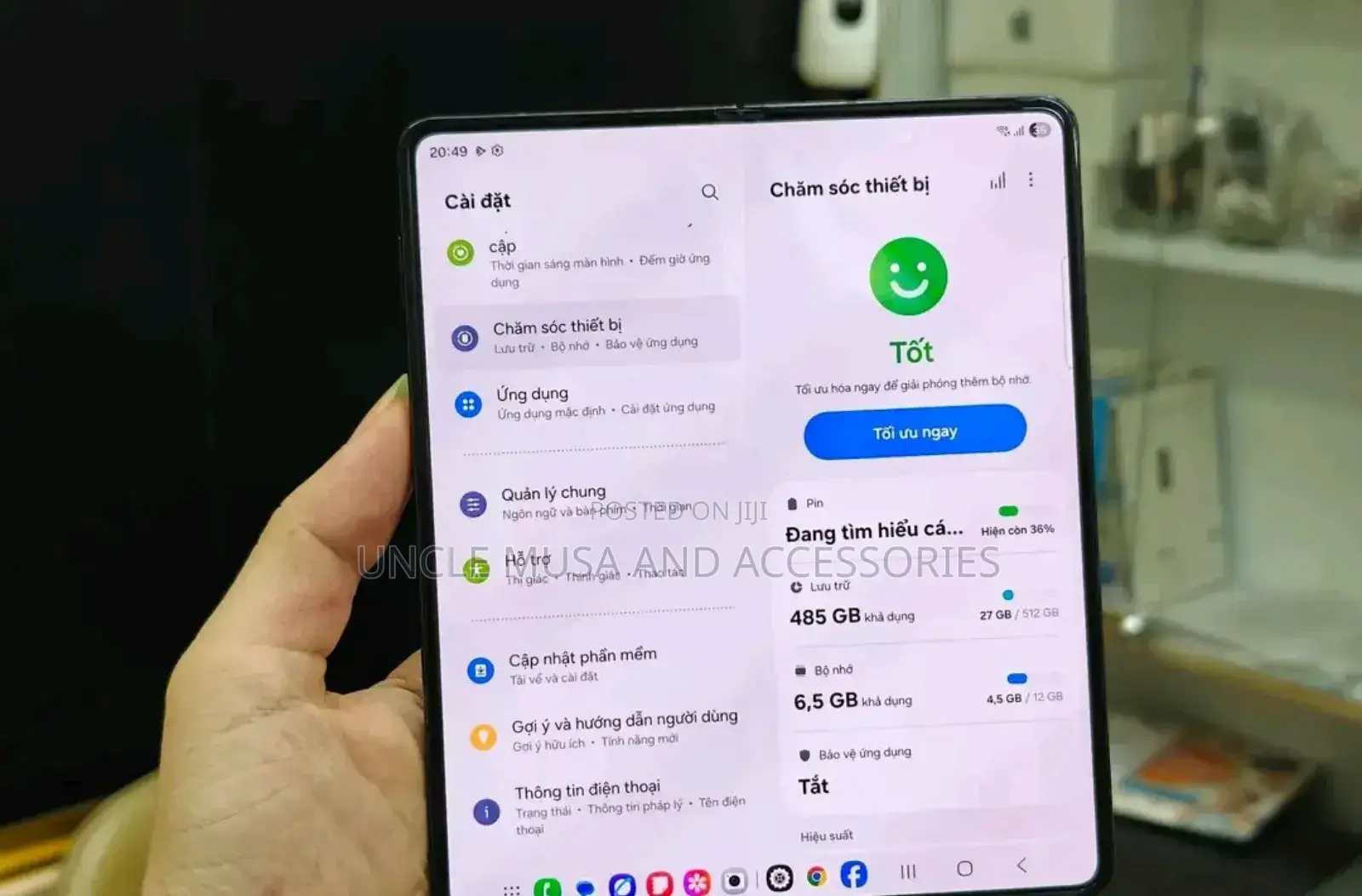 New Samsung Galaxy Z Fold 5 512 GB Black