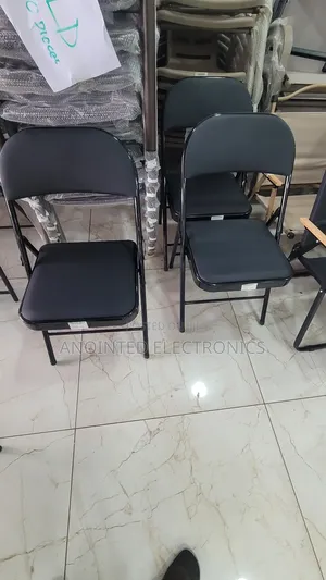 Foldable Black Chairs