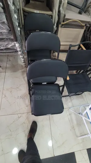 Foldable Black Chairs