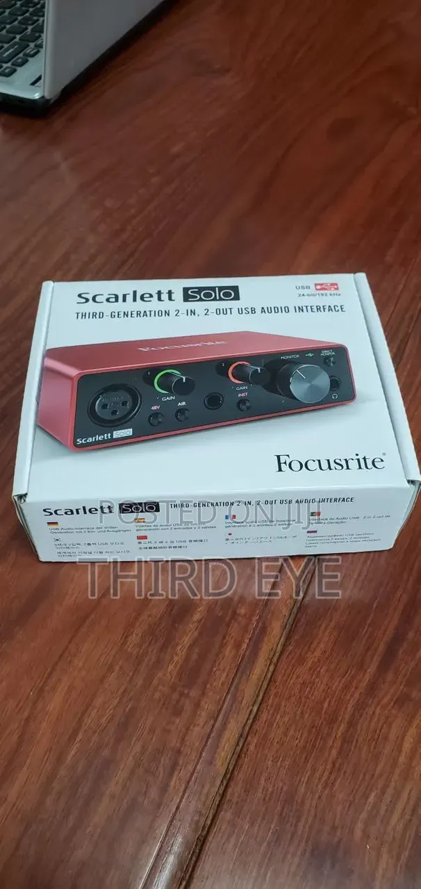 Scarlett 2i2 3rd Generation Soundcard