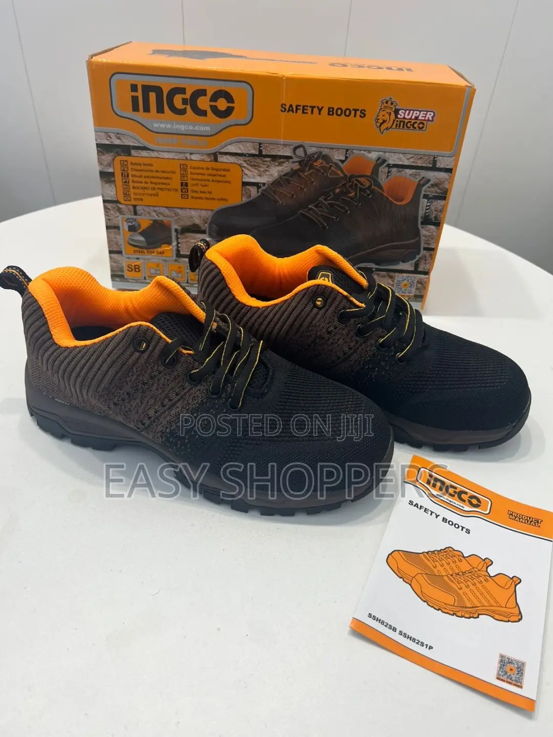 Ingco Safety Boot Light Weight Industrial Safety Boot