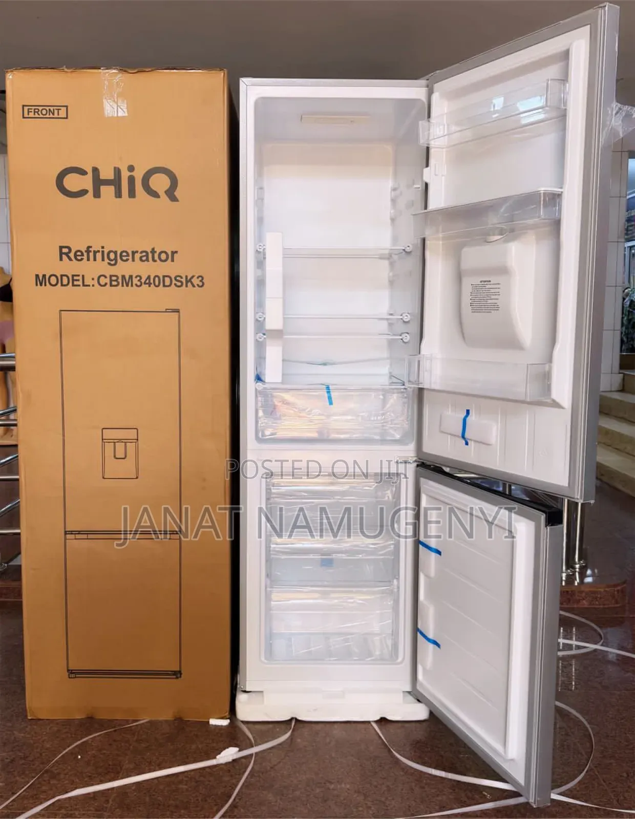 Chiq 340 Litres Fridge