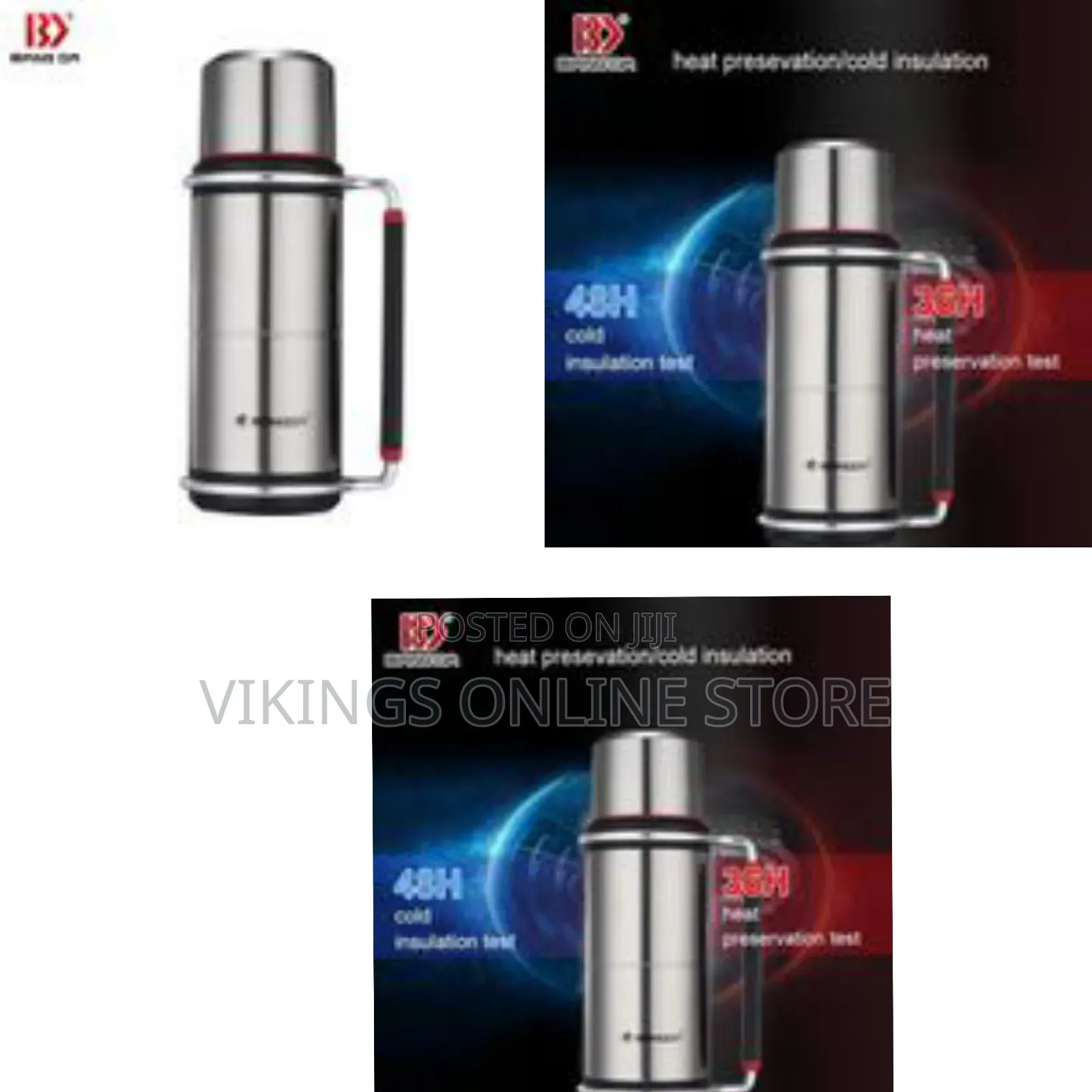 3.5l Large Thermos Flask Stainless Steel Insulated Bottle for Travel