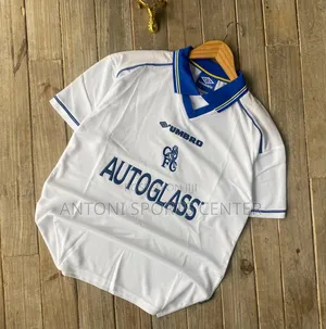 Auto Glass Jerseys for Chelsea Original Material
