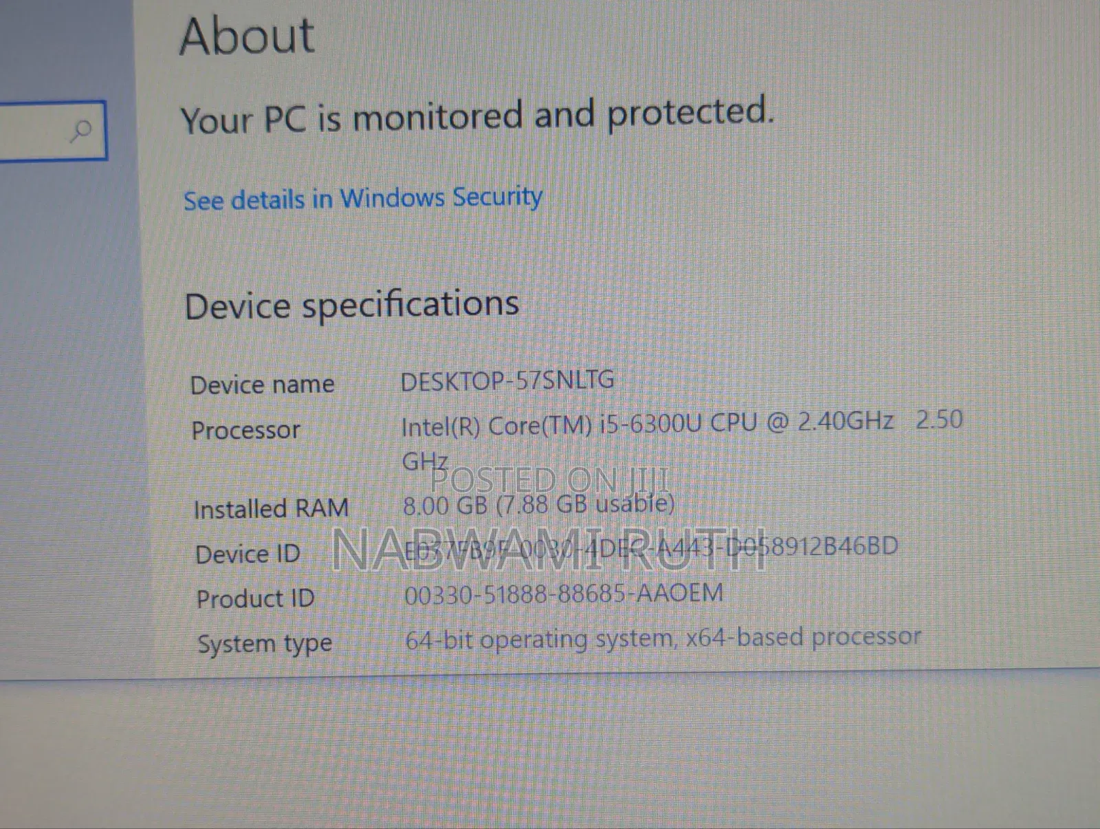 Laptop HP EliteBook 840 G3 8GB Intel Core i5 SSD 128GB