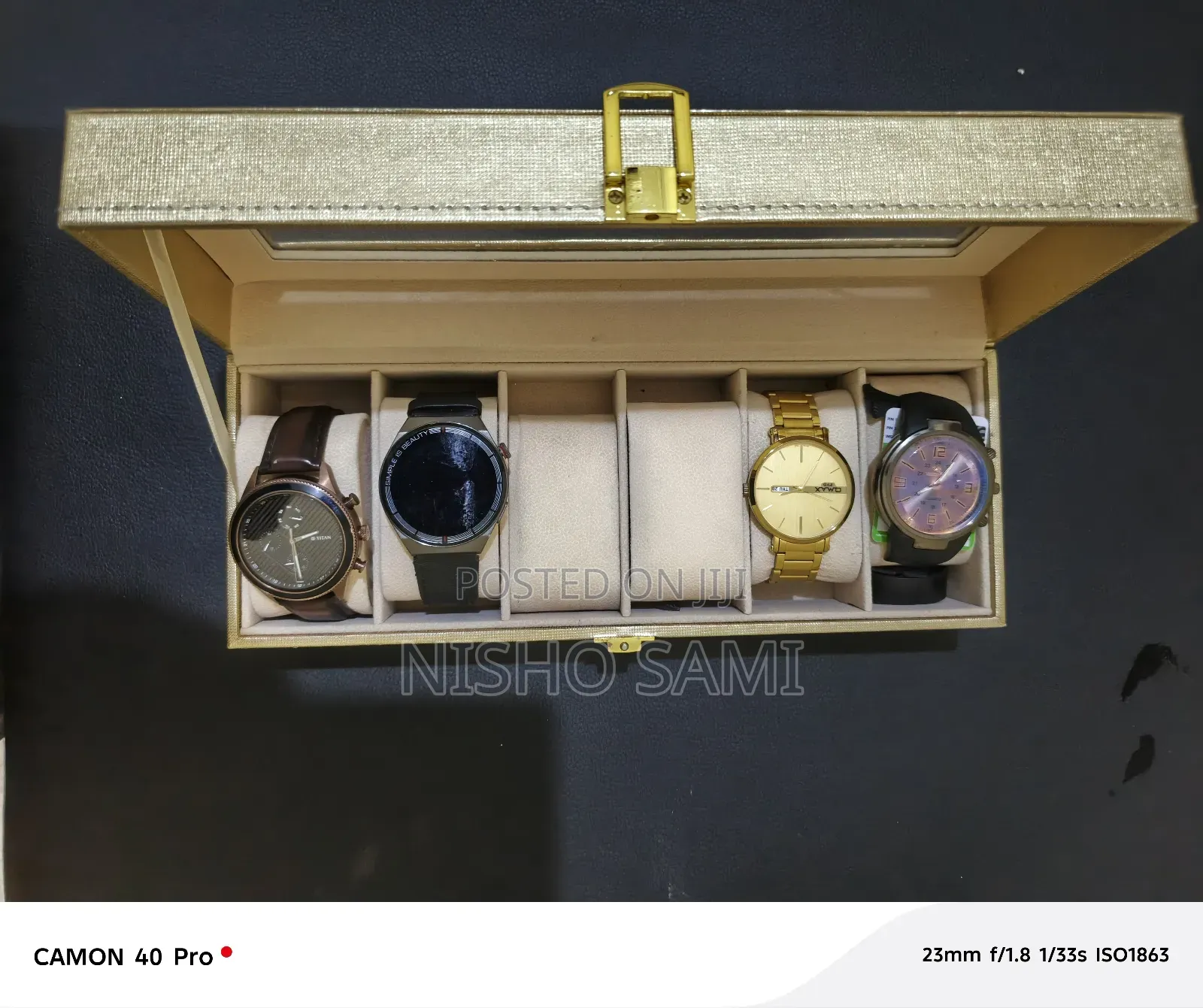 Watch Organizer - 6 Compartments