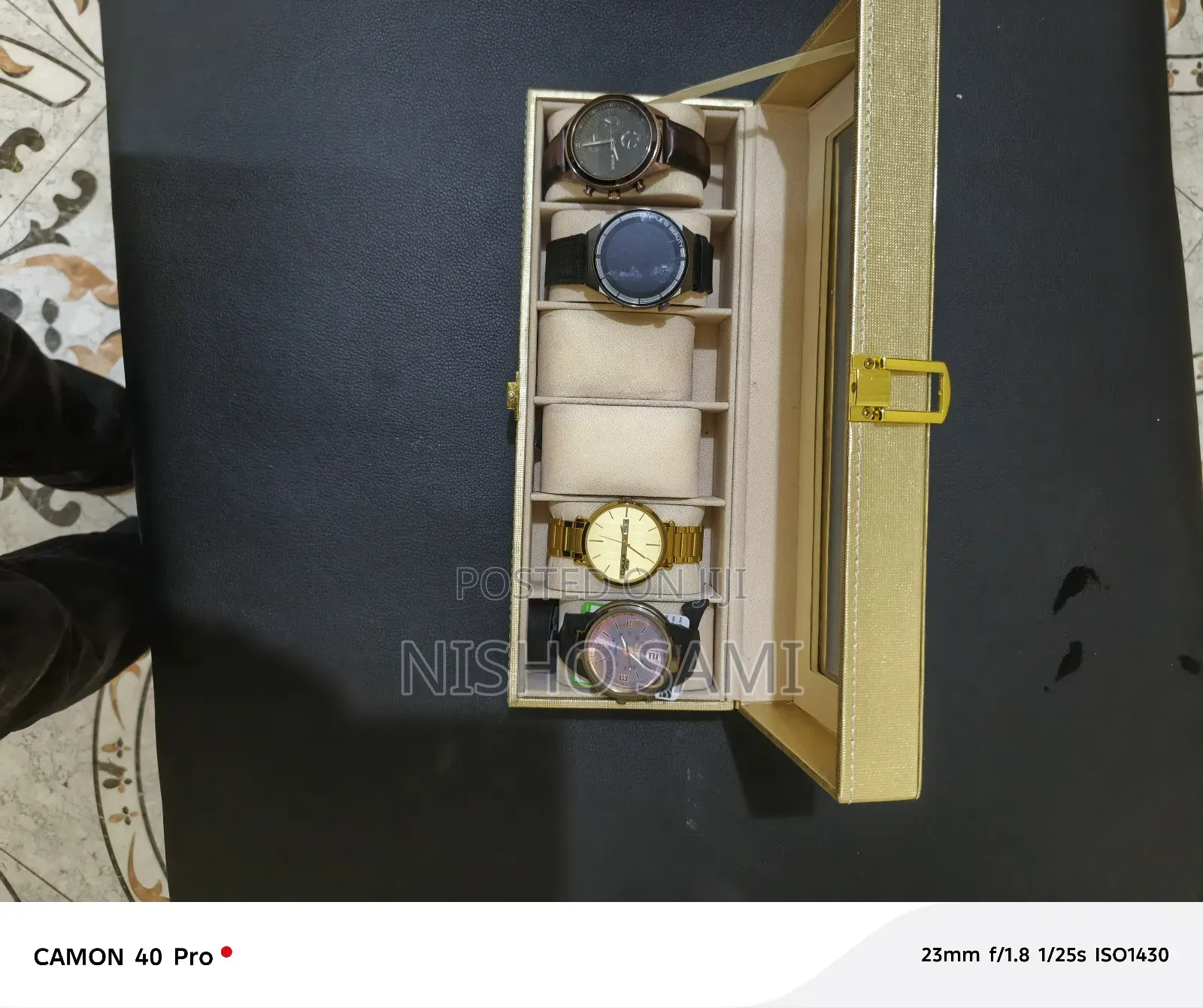 Watch Organizer - 6 Compartments