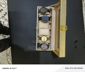 Watch Organizer - 6 Compartments