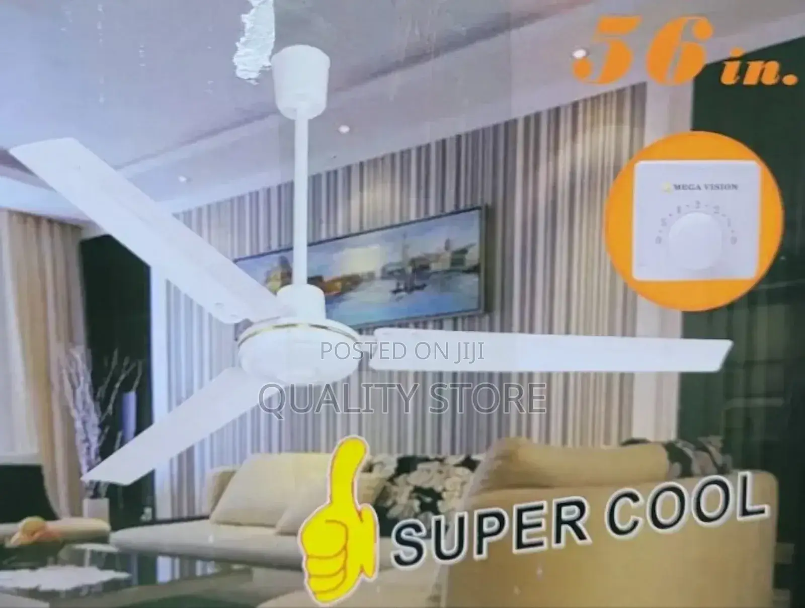 Mega Vision Ceiling Fan 56 Inch