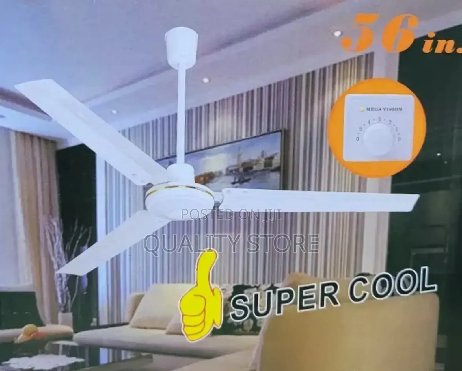 Mega Vision Ceiling Fan 56 Inch