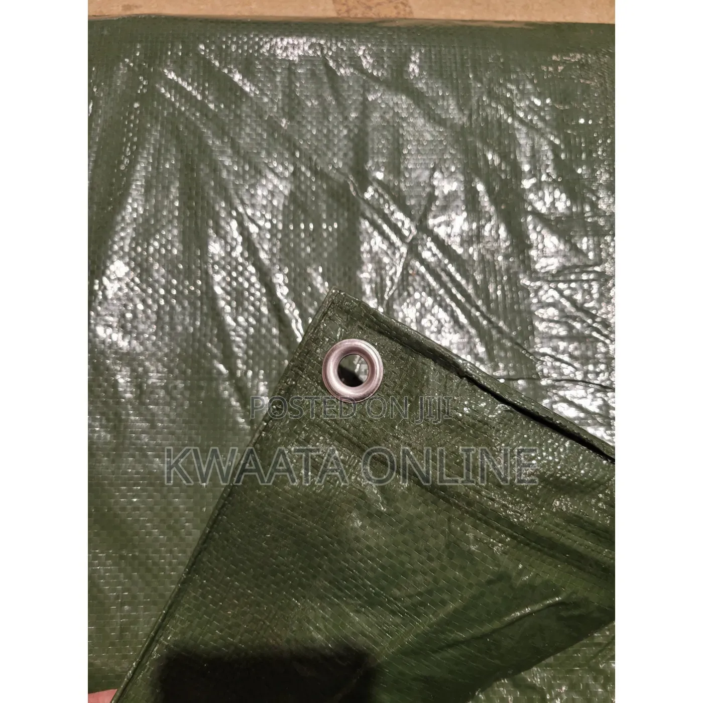 Waterproof Tarpaulin Sheet With Eyelet (4x6meter), Green, Orange, Blue