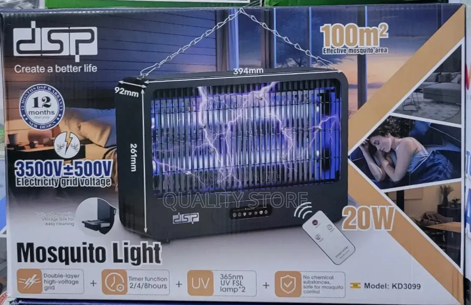 DSP Mosquito Light With Remote Control
