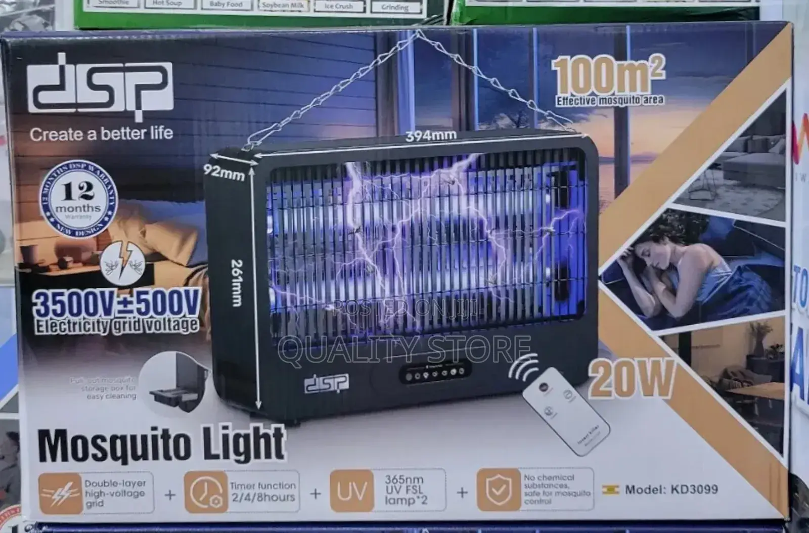 DSP Mosquito Light With Remote Control