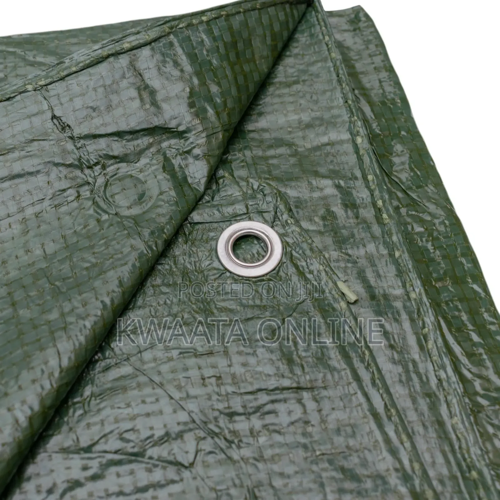 Waterproof Tarpaulin Sheet With Eyelet (4x6meter), Green, Orange, Blue