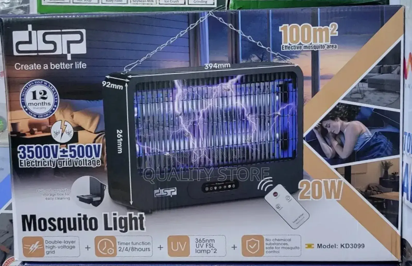DSP Mosquito Light With Remote Control