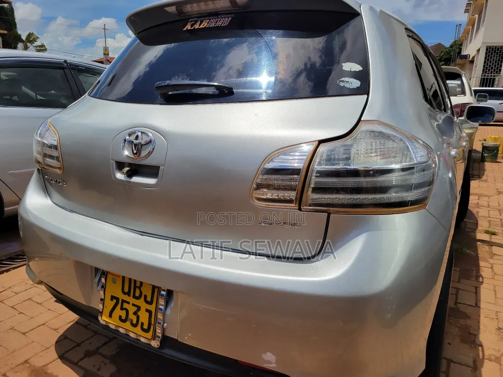 Toyota Blade 2007 Silver