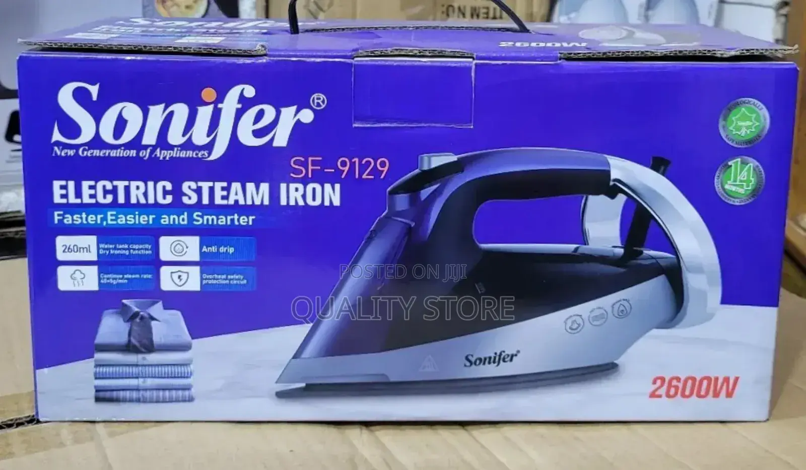 Sonifer Electric Steam Iron Sf -9129