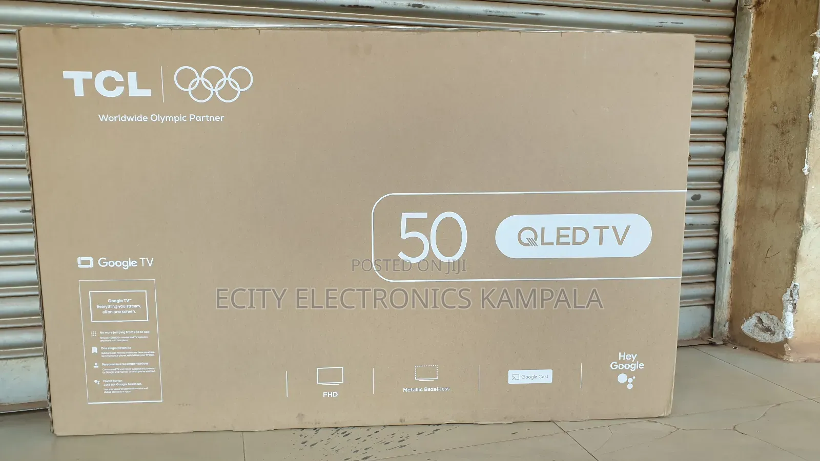 Boxed Qled 50" Inch Smart