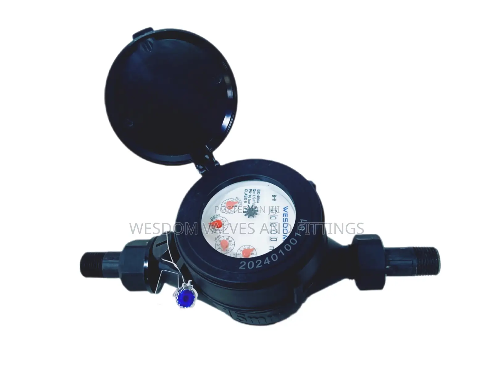 High-Precision 4-Wheel Version Water Meter Pn16 - Sizes 1/2" to 2"