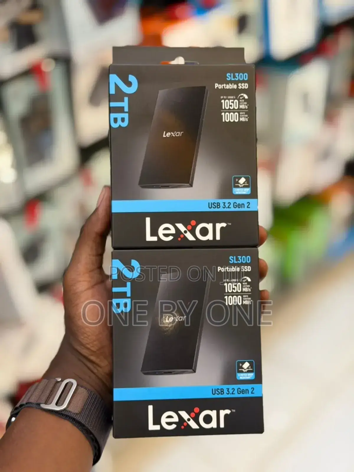 Lexar 2tb External SSD Sl300 Usb 3.2 Gen 2 Portable Ssd, Up to 1050mb