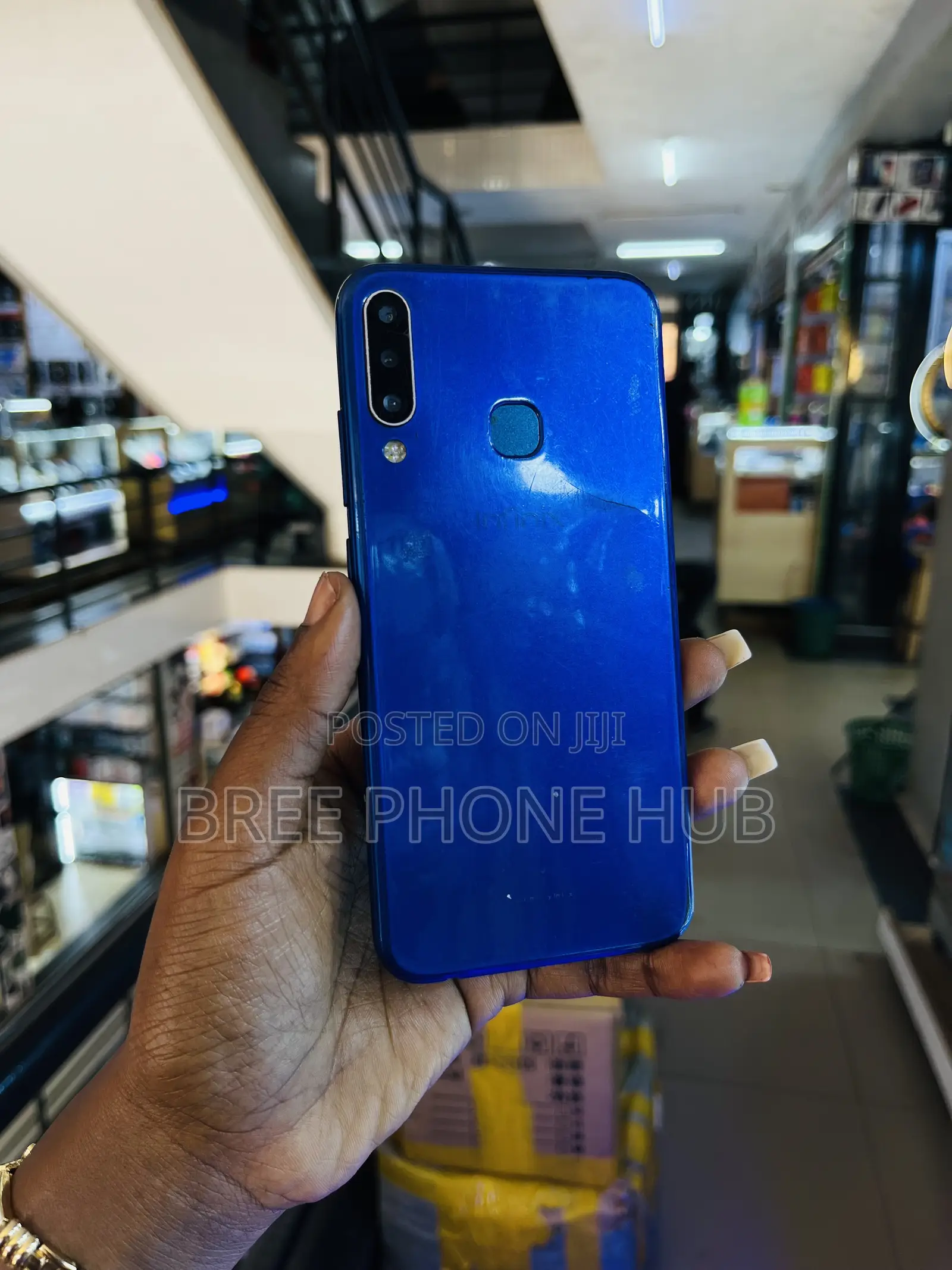Infinix S4 32 GB Blue