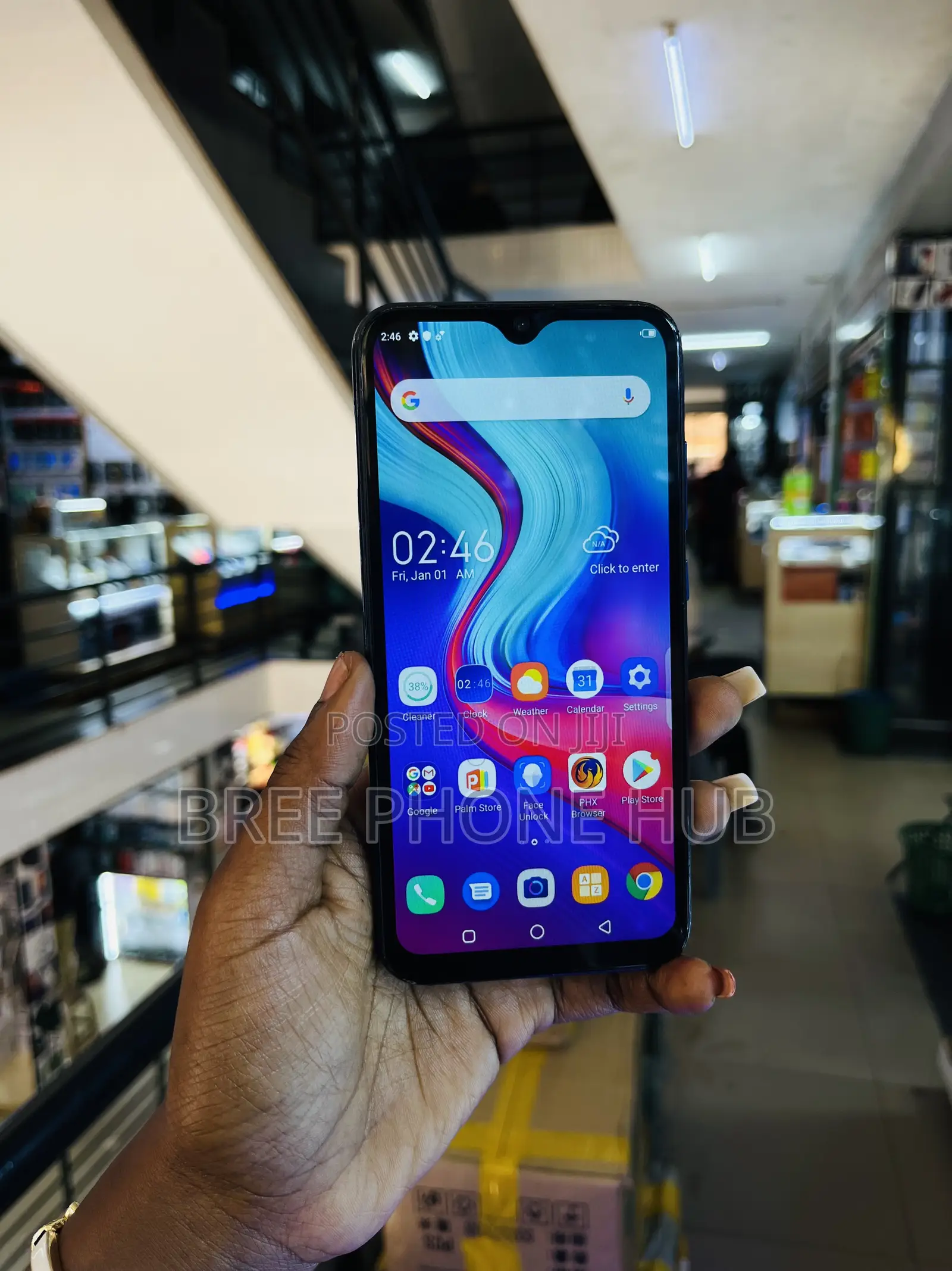 Infinix S4 32 GB Blue