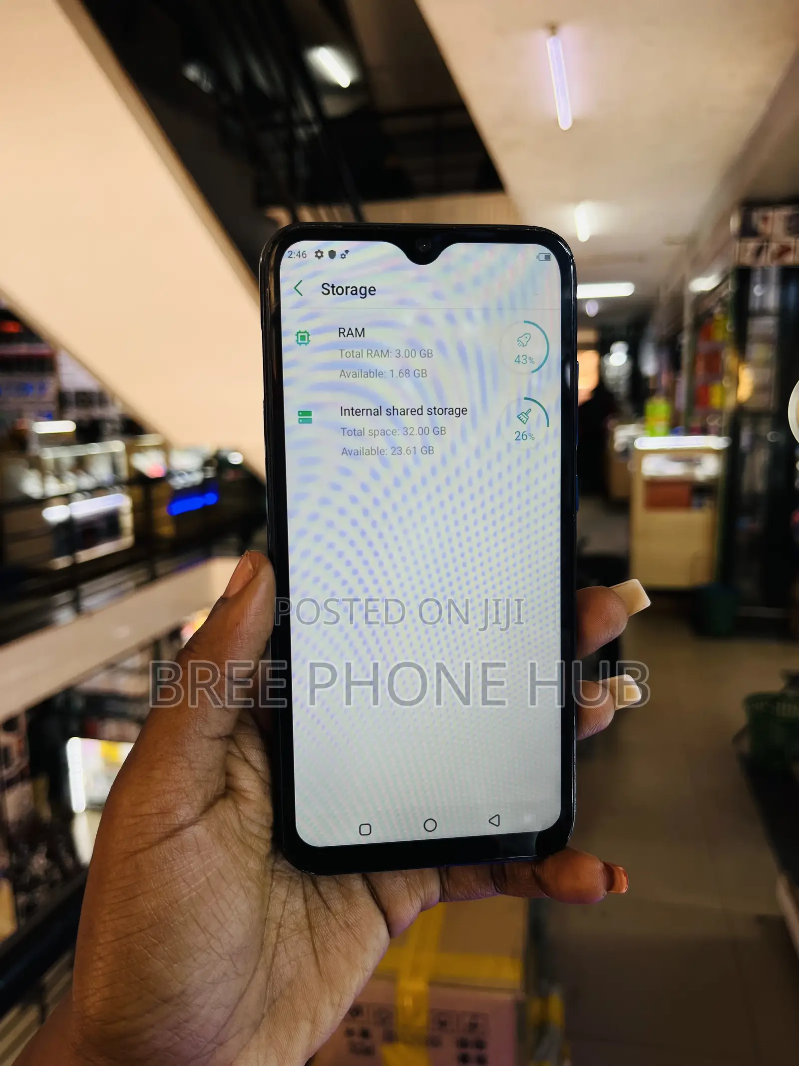 Infinix S4 32 GB Blue