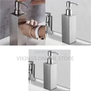 Reusable Metal Soap Dispenser Liquid Pump Kitchen Sink