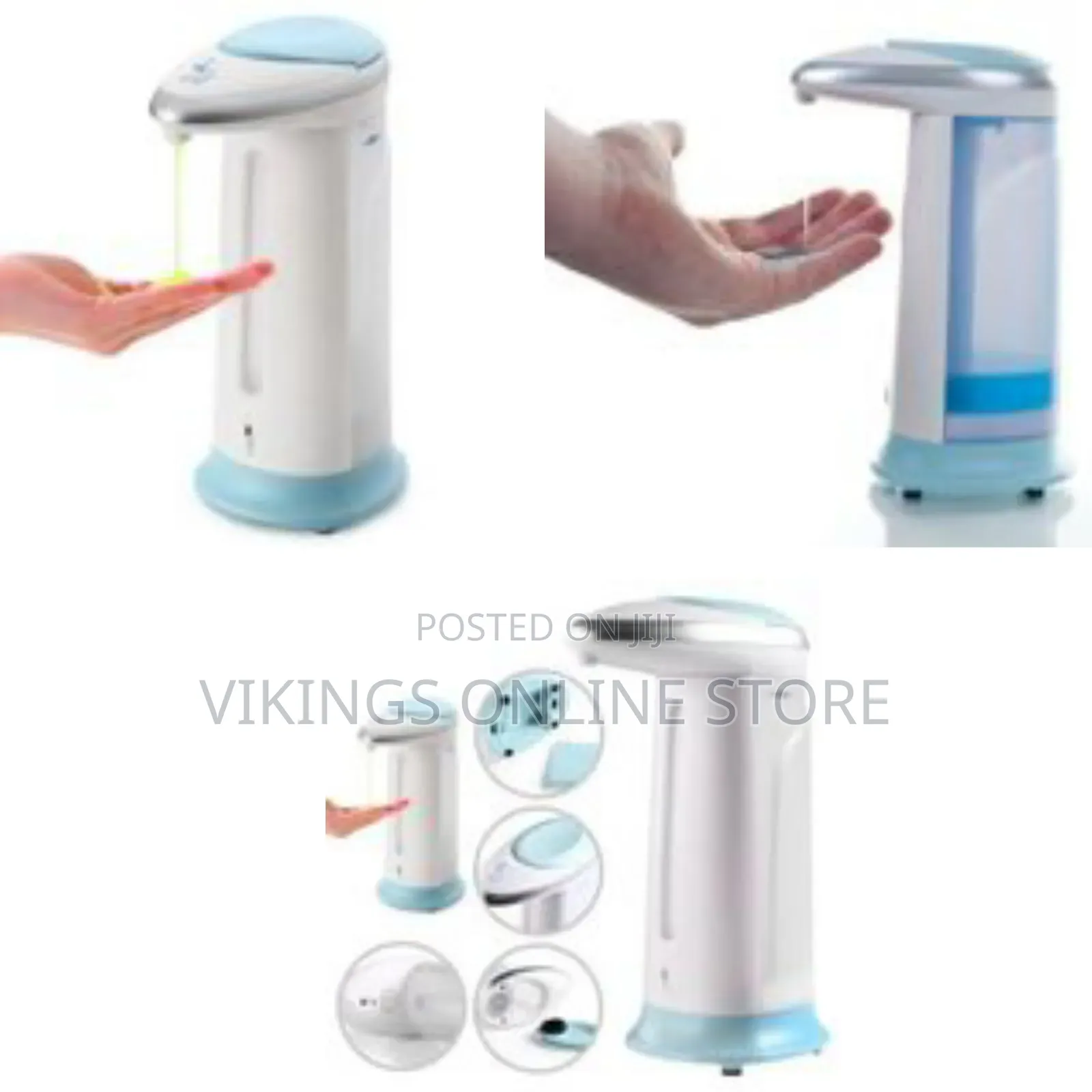 Hands Free Soap Dispenser – White