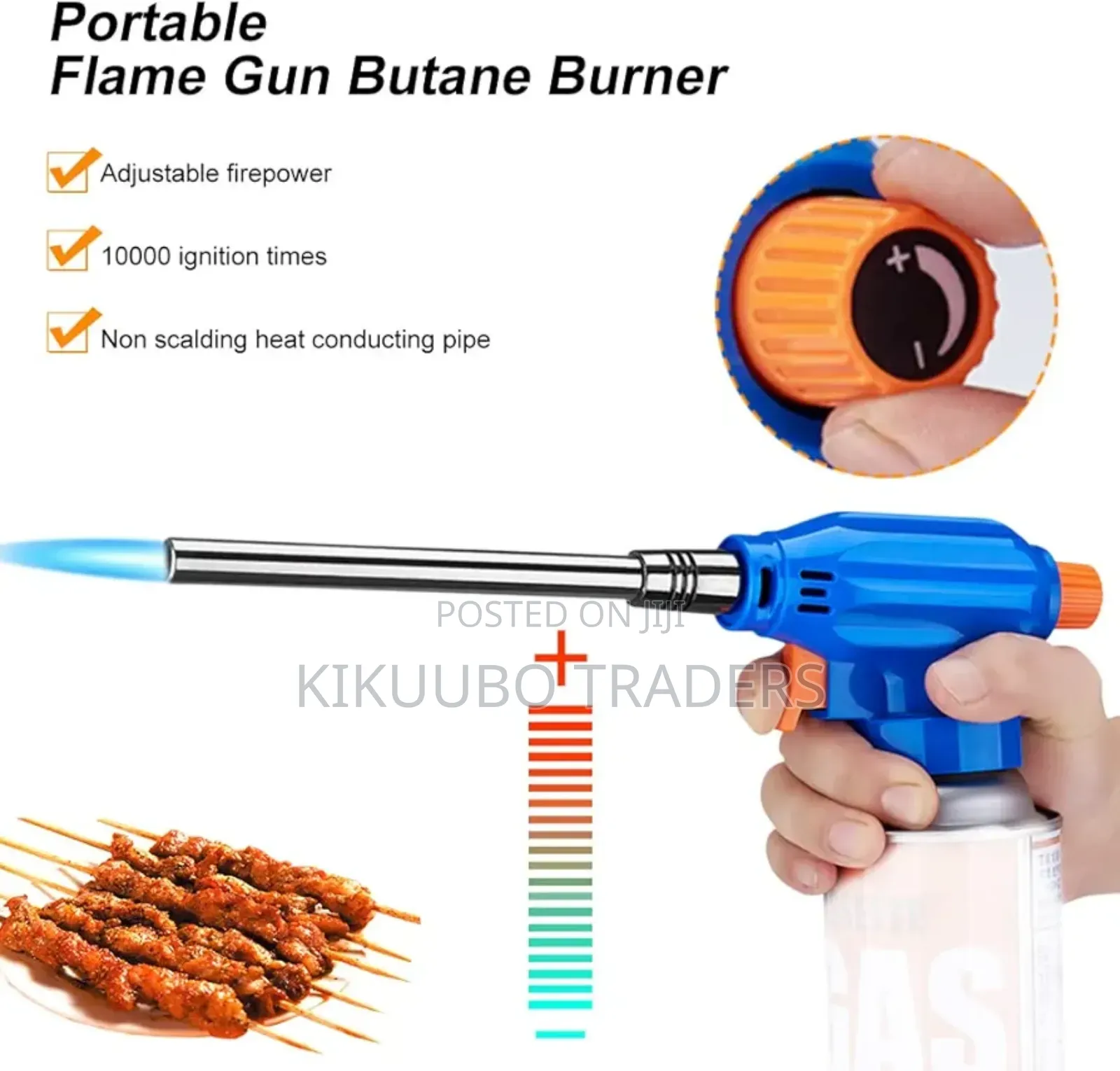 Cooking Torches Portable Flame Gun Butane Burner