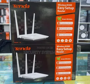 Tenda F6 300mbps N300 4 Antenna Wifi Router