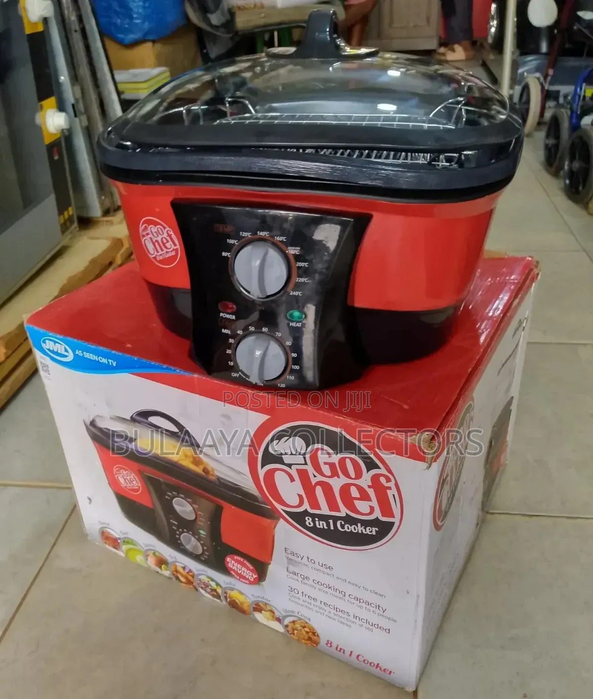 Uk Used Jml Go Chef 8-in-1 Multi Cooker, 5l.