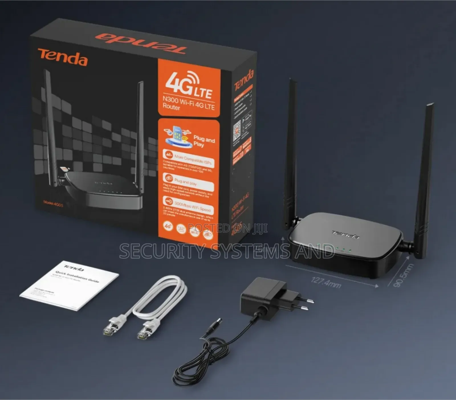 Wireless Wifi Router -4g Lte Router- 2.4ghz N300- 4g05
