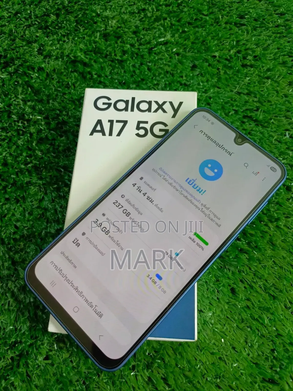 New Samsung Galaxy A17 5G 256 GB Blue