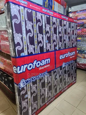 6x6,6inches Euro Foam Mattress.
