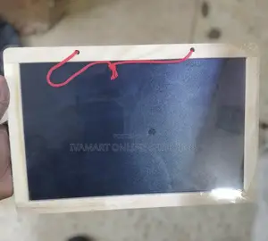 Double Sided Black White Board for Kids With Alphabet and Numbers